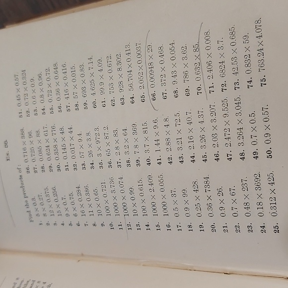 Antique Grammar School Arithmetic Book - Picture 8 of 10